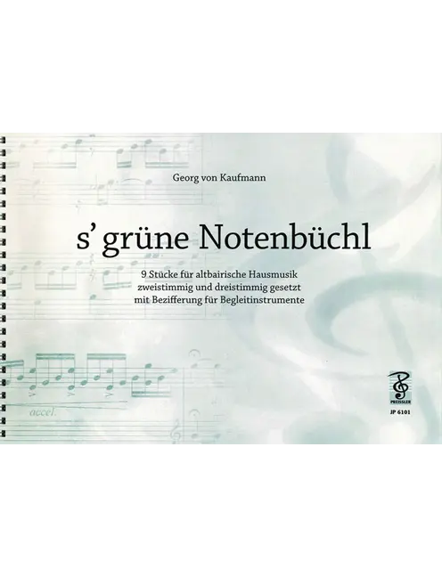 s grüne Notenbüchl